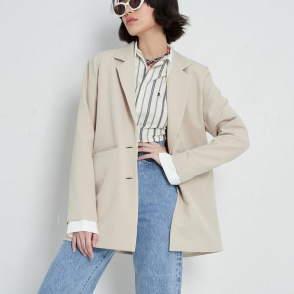 BLAZER BEFORE ALL ELSE (BEIGE)